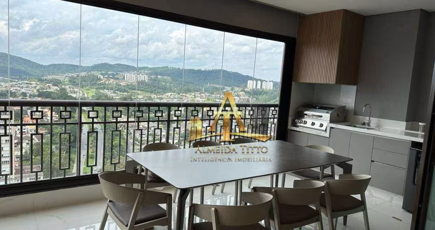 Apartamento com 3 dormitórios à venda, 228 m² por R$ 5.300.000,00 - Edifício Átria - Barueri/SP
