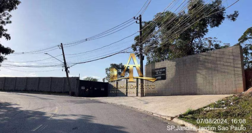 Oportunidade com Renda - Galpão à Venda com 8000 m² de Área de Terreno e 600 m² de Área Construída por R$ 9.200.000 - Jardim Alvorada - Jandira/SP.