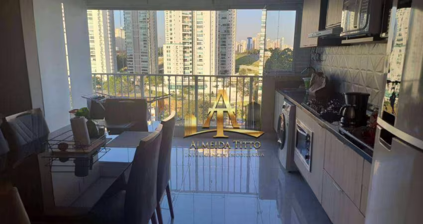 Apartamento com 1 dormitório à venda, 55 m² por R$ 649.000,00 - Alphaville Empresarial - Barueri/SP