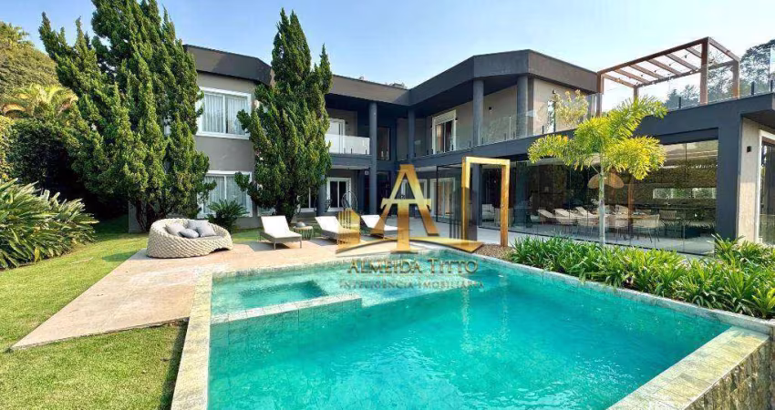 Casa com 5 suítes à venda, 780 m² por R$ 18.900.000 - Tamboré 1 - Alphaville/SP