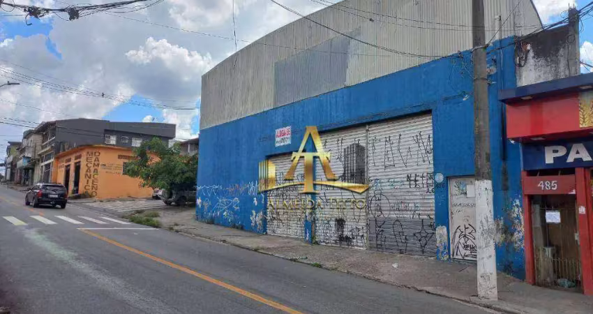 Galpão para alugar, 500 m² por r$ 8.631,50/mês - vila santa lúcia - carapicuíba/sp