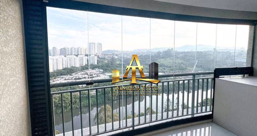 Apartamento com 2 dormitórios para alugar, 74 m² por R$ 7.500,00/mês - Edifício Bellagio Ecopark - Barueri/SP