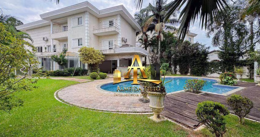 Casa com 4 dormitórios à venda, 555 m² por R$ 6.490.000 - Residencial Tamboré 1 - Alphaville - Barueri/SP