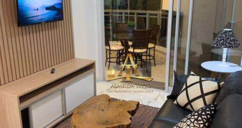 Excelente apartamento mobiliado para locação no Condomínio Wave em Alphaville - Barueri - SP