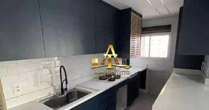 Apartamento com 3 dormitórios e 2 vagas 109,36 m² - venda ou locação - condomínio bellini alphaville - barueri/sp.