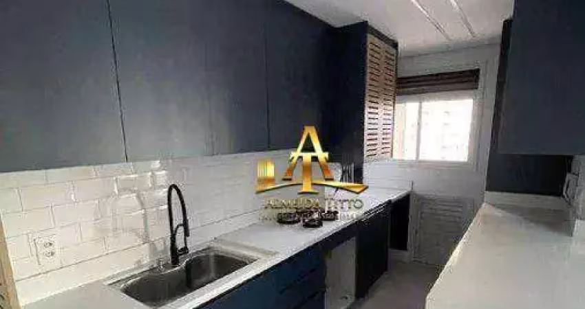 Apartamento com 3 dormitórios e 2 vagas 109,36 m² - venda ou locação - condomínio bellini alphaville - barueri/sp.