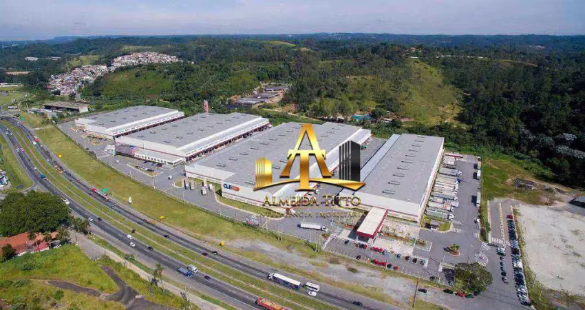 Galpão modular logístico com 2.835,16 m² para locação no centro logístico embu – embu das artes – confira!