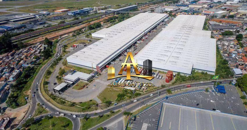 Galpão modular logístico com 1.908,87 m² para locação no centro logístico aeroporto – guarulhos/sp – confira!