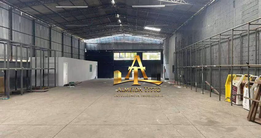 Galpão comercial de 600 m² disponível para locação no bairro aldeia de barueri - confira!!!