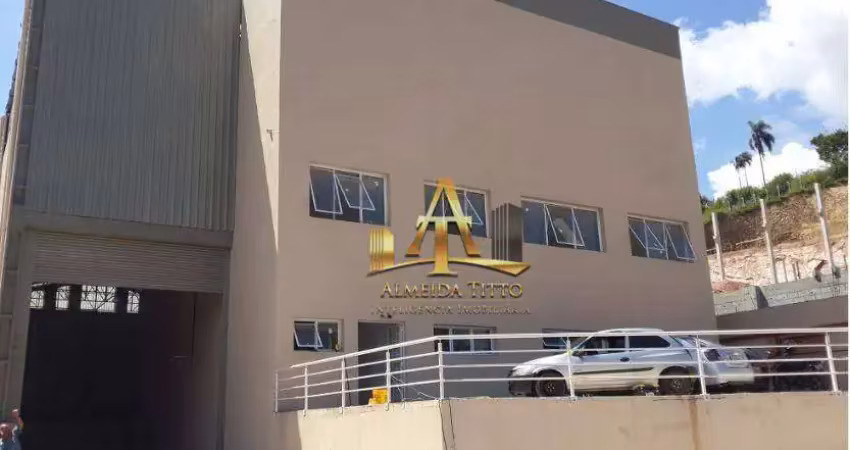 Galpão para locação com 1350 m² por r$ 27.861/mês - chácaras são luís em santana de parnaíba/sp.