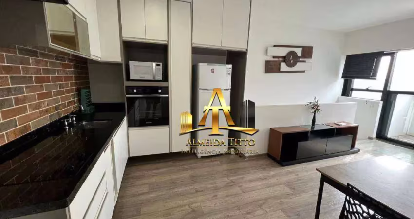 Apartamento duplex mobiliado para locação no condomínio selenita - bairro bethaville - barueri - sp