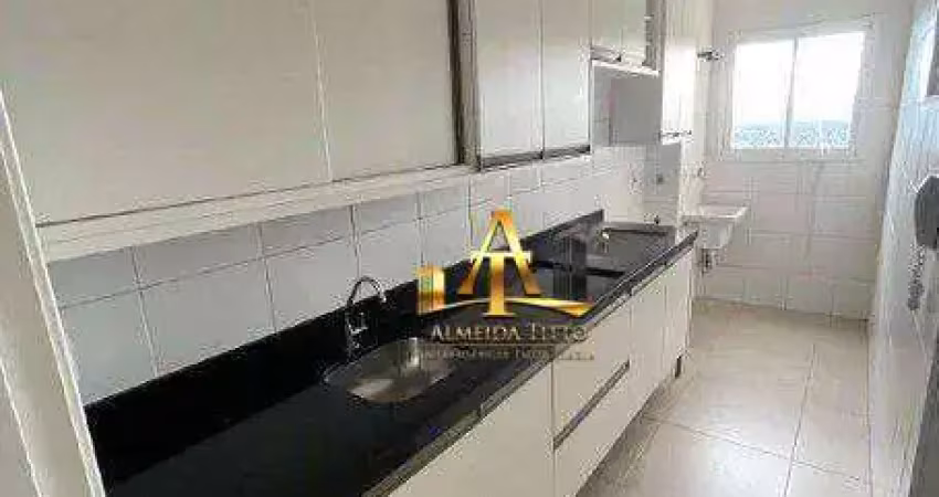 Apartamento com 2 dormitórios com 57 m² - venda por r$ 402.729 ou aluguel por r$ 3.166/mês - chácaras maria inês - santana de parnaíba/sp