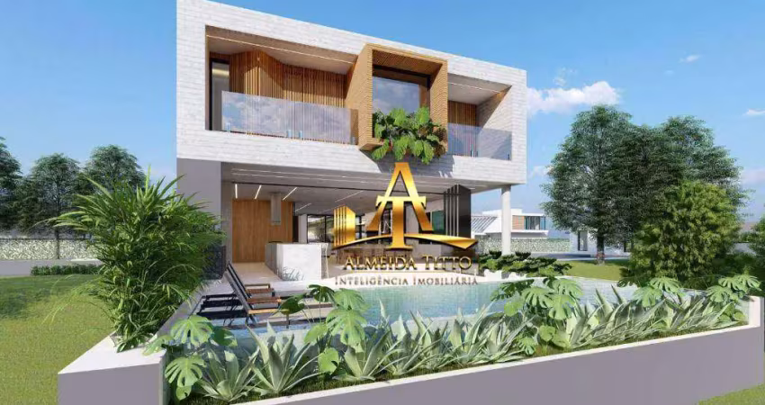 Casa com 4  suítes à venda, 530 m² por r$ 11.900.000 - alphaville - santana de parnaíba -são paulo