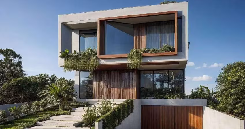 Casa com 4 suítes à venda, 530 m² por r$ 16.000.000 - alphaville - santana de parnaíba/sp
