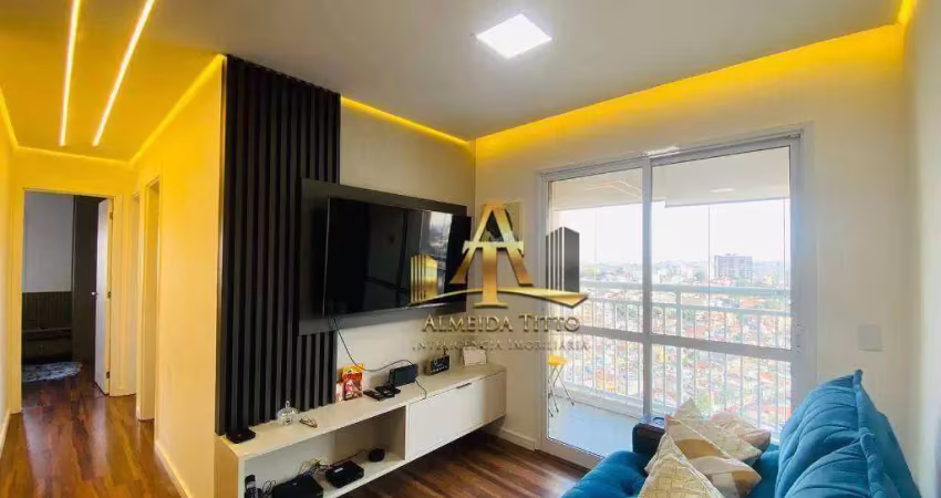 Apartamento com 3 dormitórios mobiliado, 71 m² - venda ou aluguel - condomínio parque da lagoa - barueri/sp