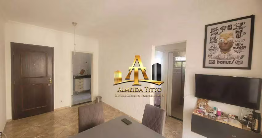 Apartamento com 2 dormitórios à venda, 49 m² - parque das iglesias - condomínio colinas de jandirajandira - são paulo