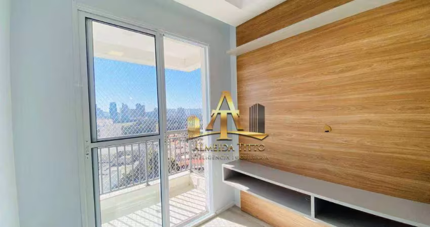 Apartamento com 1 dormitório para alugar, 47 m² por r$ 3.843,65/mês - jardim tupanci - barueri/sp