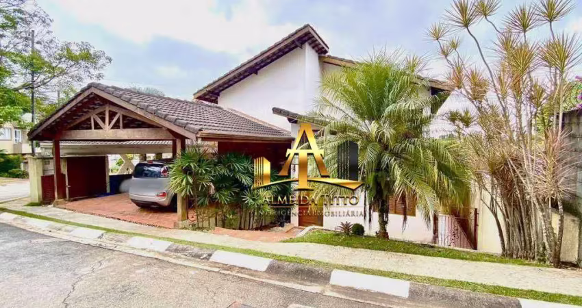 Casa à venda em cotia, região da granja viana – condomínio palm hills - 4 suítes, rústica, linda! oportunidade! - o melhor valor no condomínio!