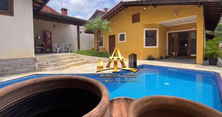 Ótima casa à venda no condomínio residence plaza – região da granja viana ii
