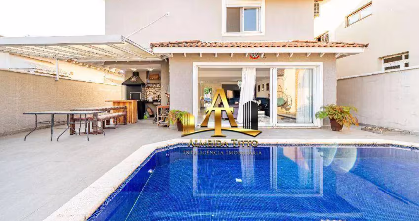 Casa com 4 dormitórios à venda, 353 m² por r$ 3.000.000 - alphaville 04 - santana de parnaíba/sp