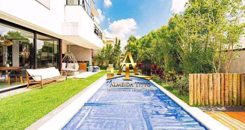 Casa com 4 dormitórios à venda, 375 m² por r$ 4.600.000,00 -  alphaville - santana de parnaíba/sp