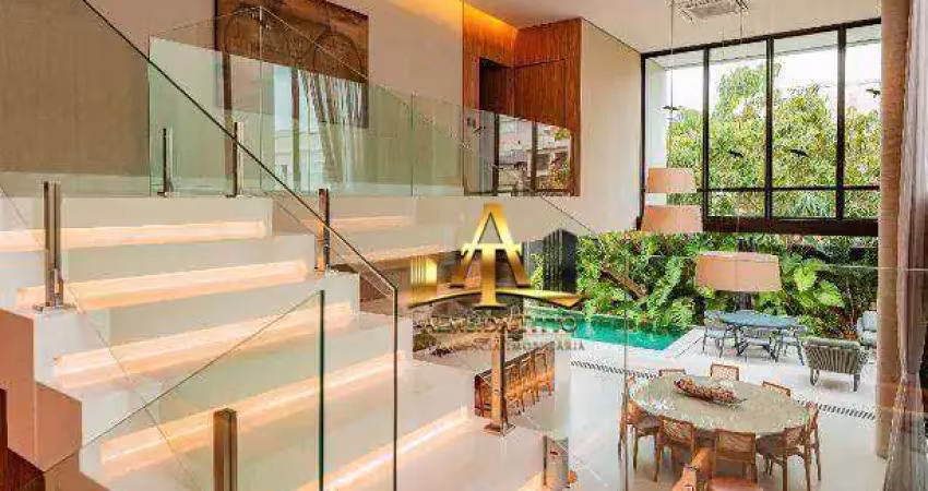 Casa com 4 dormitórios à venda, 505 m² por r$ 6.700.000 - alphaville - santana de parnaíba/sp