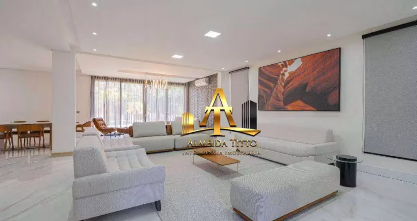 Casa com 6 dormitórios à venda, 770 m² por r$ 16.000.000,00 - tamboré 3 - santana de parnaíba/sp