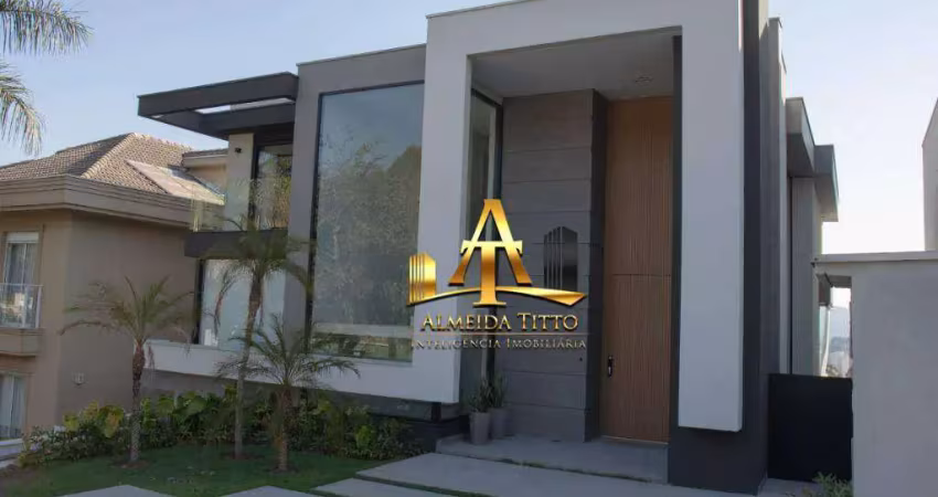 Casa com 4 dormitórios à venda, 555 m² por r$ 11.900.000 - residencial tambore iii - santana de parnaíba/sp