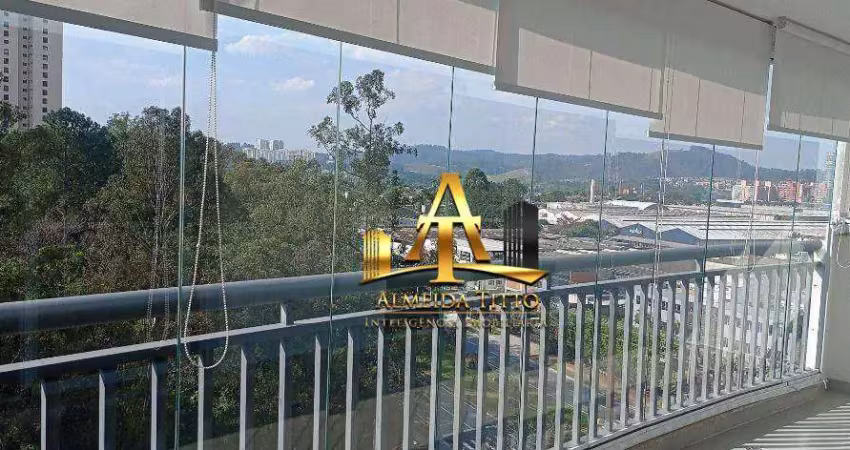 Apartamento com 3 suítes para alugar, 165 m² - alphaville industrial - barueri - são paulo