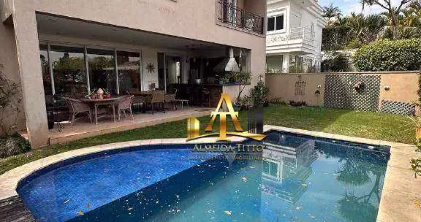 Casa com 4 dormitórios à venda, 498 m² por r$ 8.500.000,00 - alphaville residencial um - barueri/sp