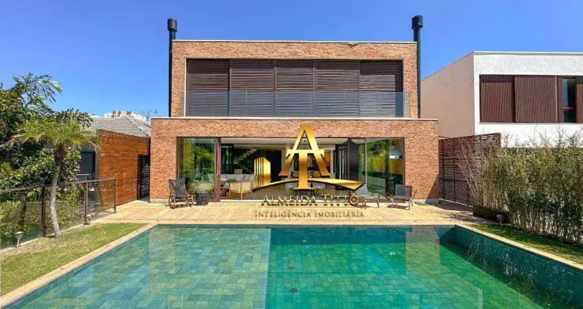 Casa com 6 dormitórios à venda, 525 m² por r$ 6.500.000,00 - alpha sítio - santana de parnaíba/sp