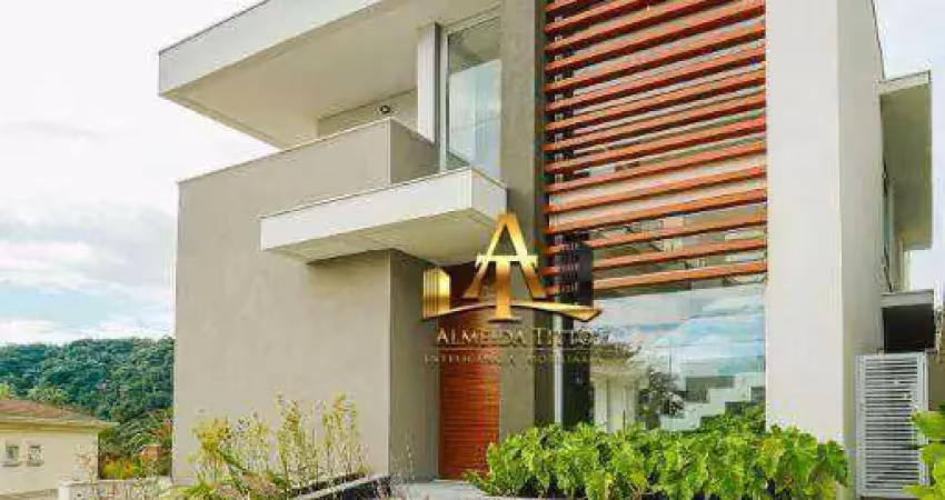 Casa com 4 dormitórios à venda, 625 m² por r$ 11.000.000,00 - tamboré 10 - santana de parnaíba/sp