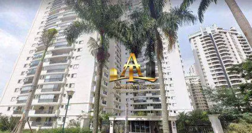 Apartamento com 3 dormitórios para alugar, 165 m² por r$ 14.083/mês - alphaville industrial - barueri/sp