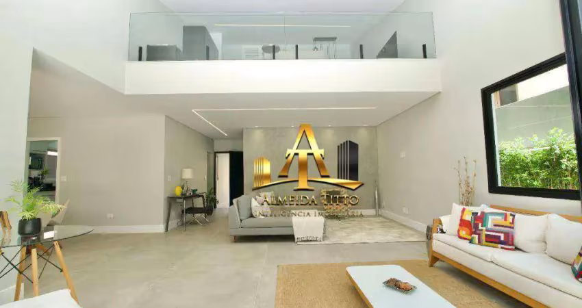 Casa com 3 dormitórios à venda, 450 m² por r$ 3.990.000 - alphaville 06 - santana de parnaíba/sp
