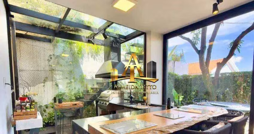 Casa com 4 dormitórios à venda, 318 m² por r$ 3.300.000,00 - tamboré 04 - santana de parnaíba/sp