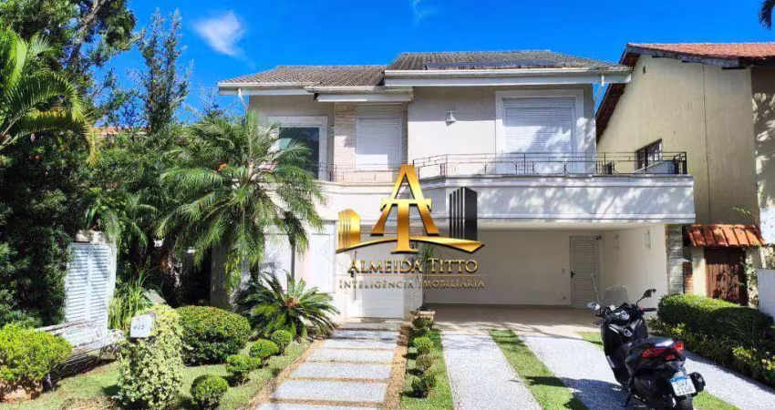 Casa com 3 dormitórios para alugar, 316 m² por r$ 18.865/mês - alphaville 06 - santana de parnaíba/sp