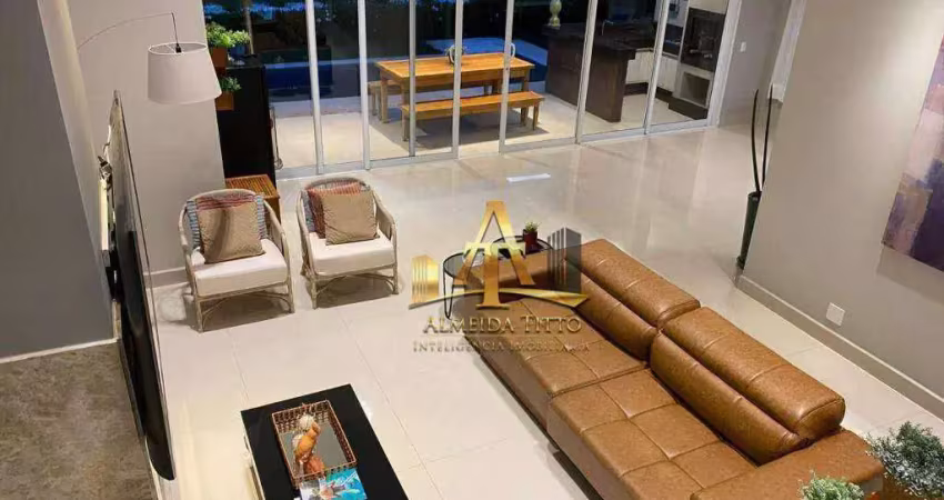Casa com 5 dormitórios, 340 m² - venda por r$ 4.200.000 ou aluguel por r$ 26.702/mês  - santana de parnaíba são paulo