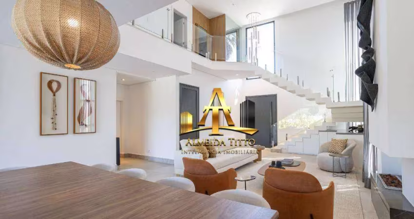 Casa com 3 suítes para venda e locação , 365 m²  de área útil- alphaville - são paulo