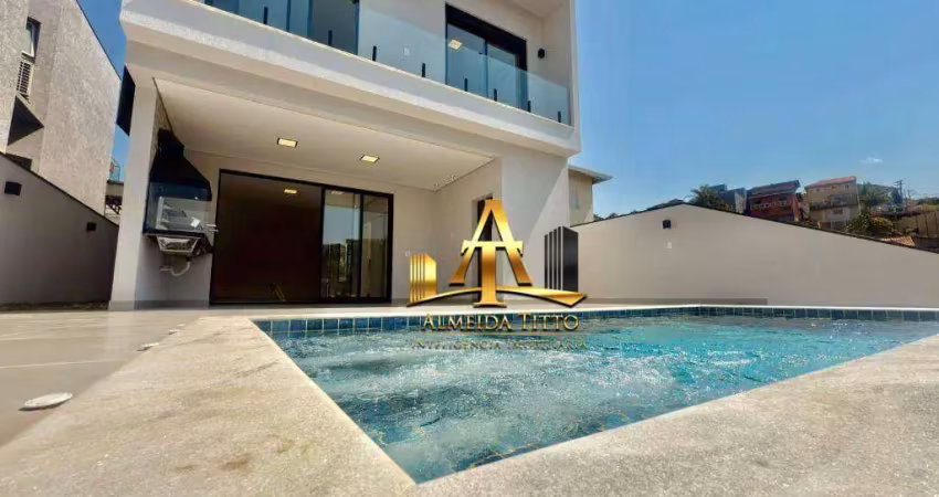 Casa com 3 dormitórios à venda, 219 m² por r$ 1.380.000 - parque nova jandira - jandira/sp
