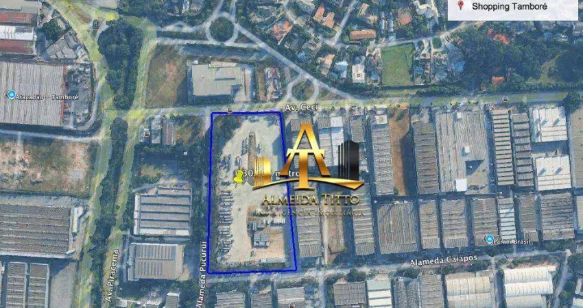 Terreno para alugar, 30000 m² por r$ 450.000/mês - alphaville - barueri/sp