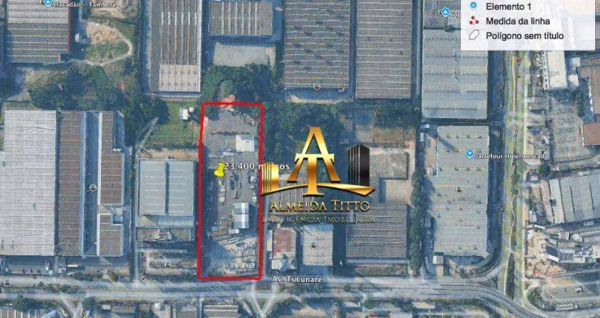Terreno para alugar, 23400 m² por r$ 234.000/mês - tamboré - barueri/sp