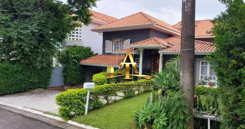 Casa com 3 dormitórios à venda, 345 m² por r$ 2.800.000 - alphaville 09 - santana de parnaíba/sp
