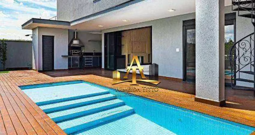 Casa com 4 dormitórios à venda, 370 m² por r$ 4.000.000 - campos do conde - santana de parnaíba/sp