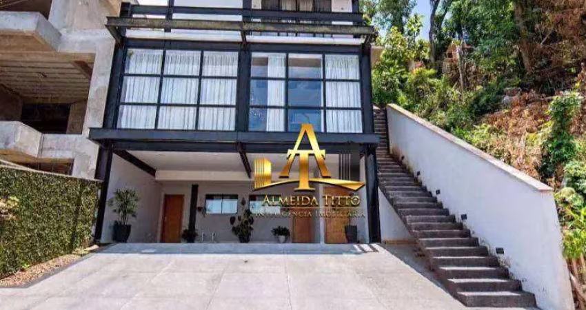 Casa com 4 dormitórios à venda, 307 m² por r$ 1.400.000 - nova paulista - jandira/sp