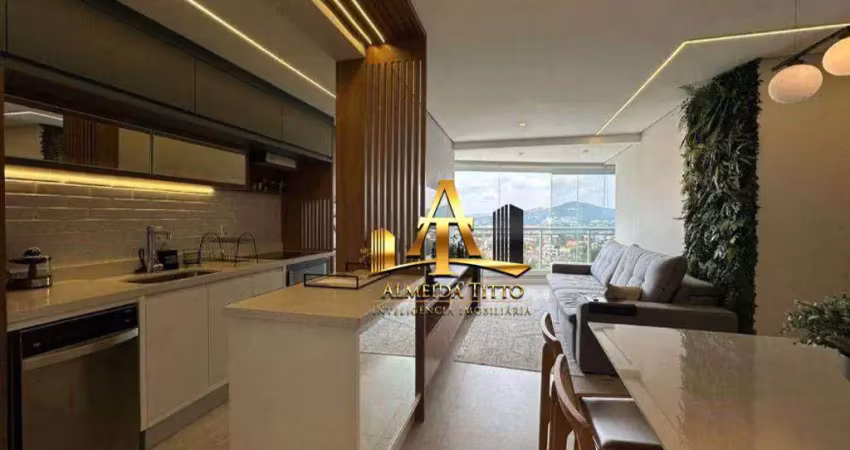 Apartamento com 2 dormitórios à venda, 70 m² por r$ 1.300.000 - empresarial 18 do forte - barueri/sp