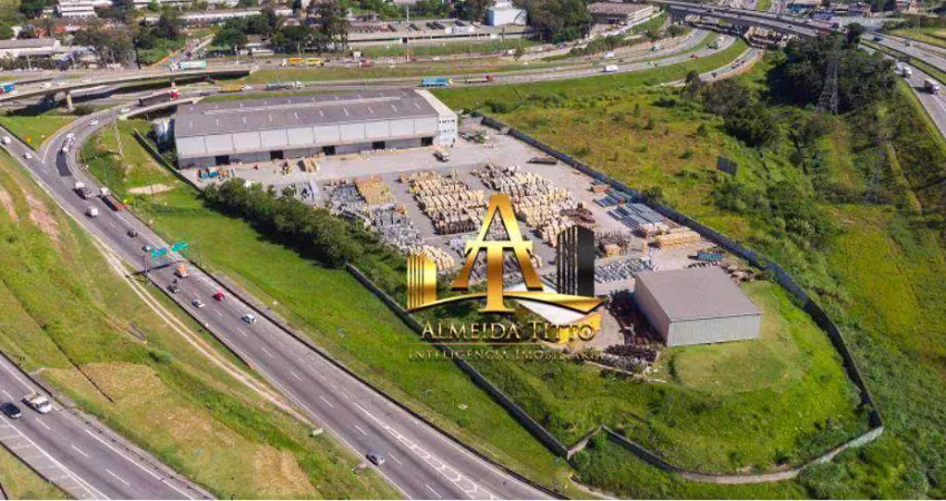Galpão para alugar, 7629 m² por r$ 505.500,00/mês - jardim vista alegre - embu das artes/sp