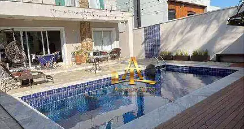 Casa com 4 dormitórios à venda, 430 m² por r$ 5.000.000 - residencial onze (alphaville) - santana de parnaíba/sp