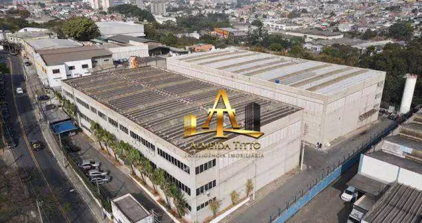 Galpão para alugar, 1206 m² por r$ 69.043/mês - vila pindorama - barueri/sp