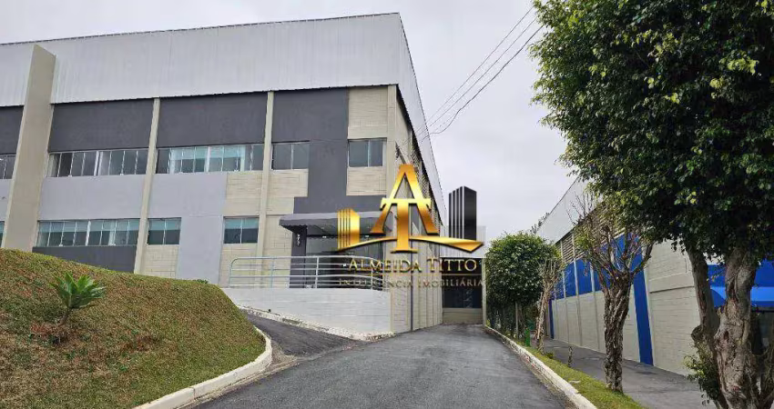 Galpão para alugar, 518 m² por r$ 17.172,00/mês - tarumã - santana de parnaíba/sp