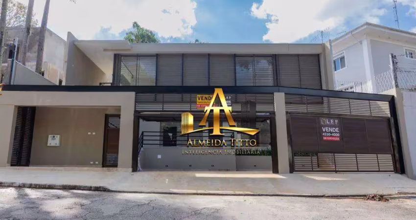 Casa com 5 dormitórios, 450 m² - venda por r$ 5.000.000 ou aluguel por r$ 27.099/mês - jardim guedala - são paulo/sp
